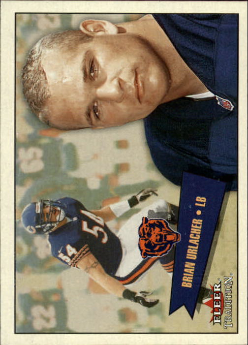 2001 Fleer Tradition #146 Brian Urlacher