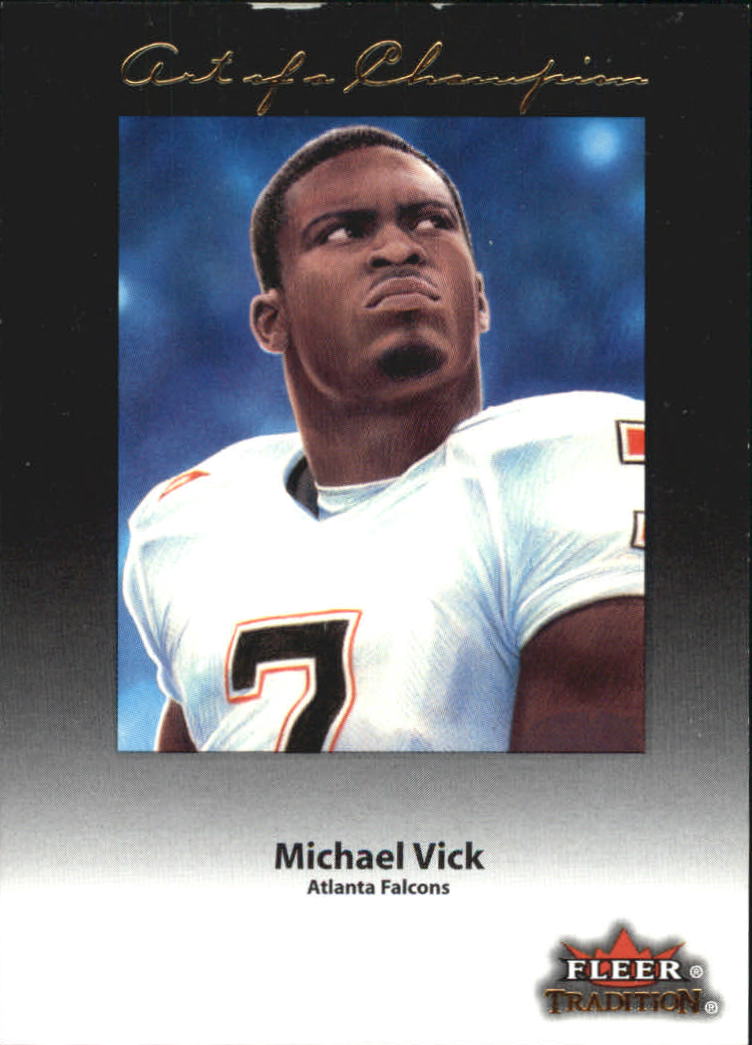 2001 Fleer Tradition Art of a Champion #10 Michael Vick
