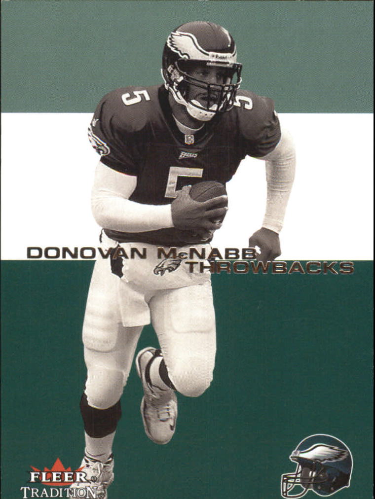 2001 Fleer Tradition Throwbacks #5 Donovan McNabb