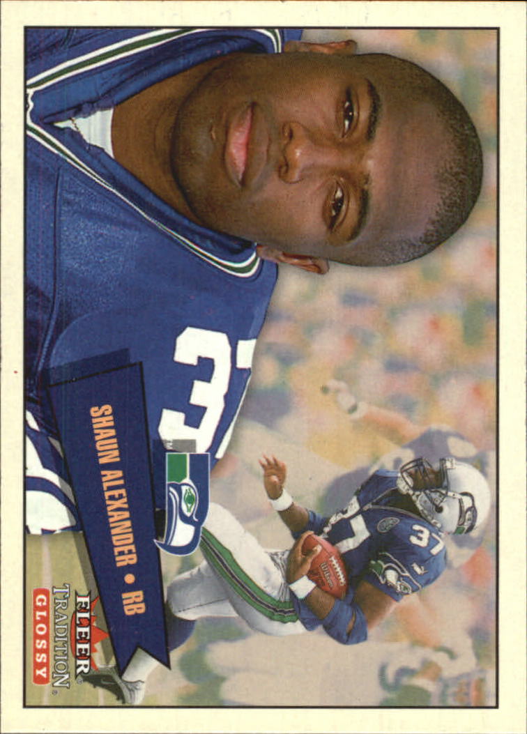 2001 Fleer Tradition Glossy #277 Shaun Alexander