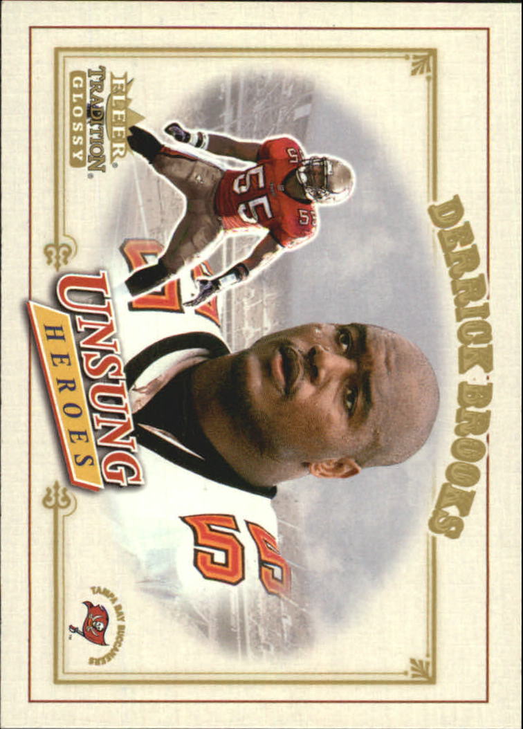 2001 Fleer Tradition Glossy #335 Derrick Brooks UH