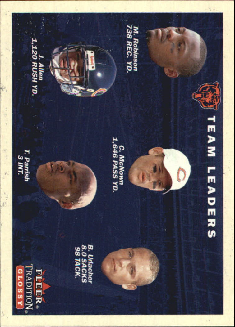 2001 Fleer Tradition Glossy #391 Chicago Bears TL