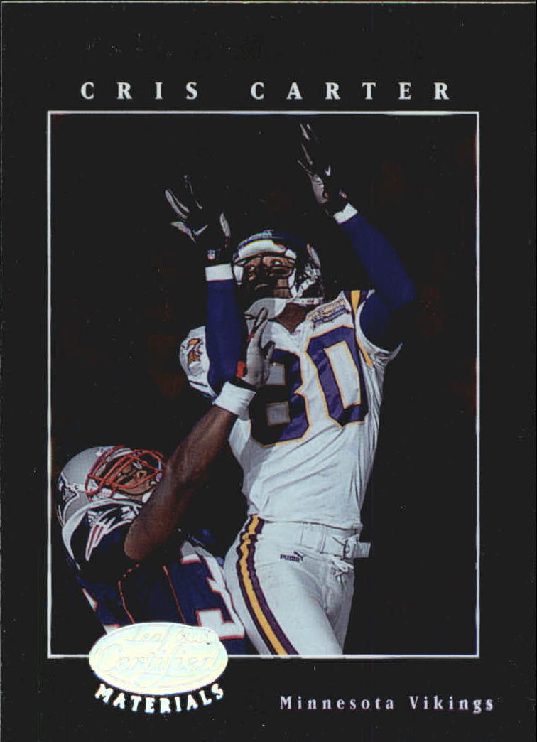 2001 Leaf Certified Materials #17 Cris Carter