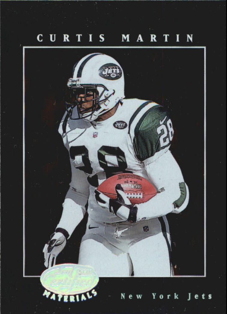 2001 Leaf Certified Materials #18 Curtis Martin