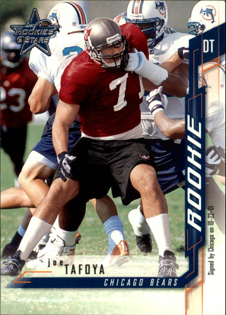 2001 Leaf Rookies and Stars #168 Joe Tafoya RC