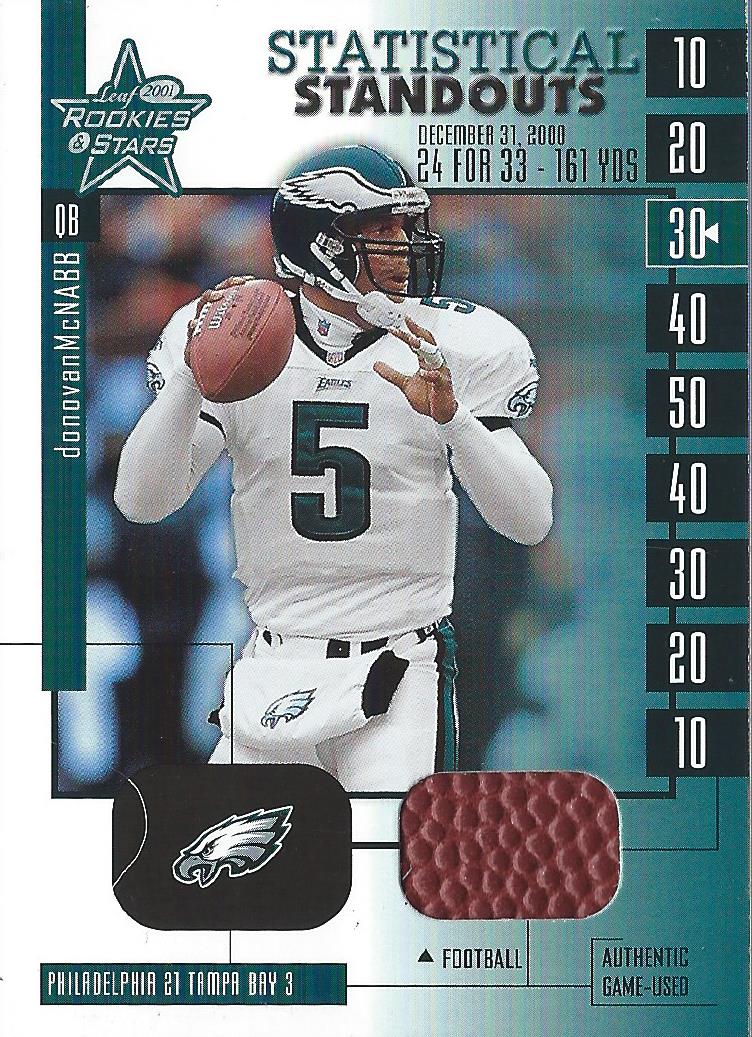 2001 Leaf Rookies and Stars Statistical Standouts #SS3 Donovan McNabb