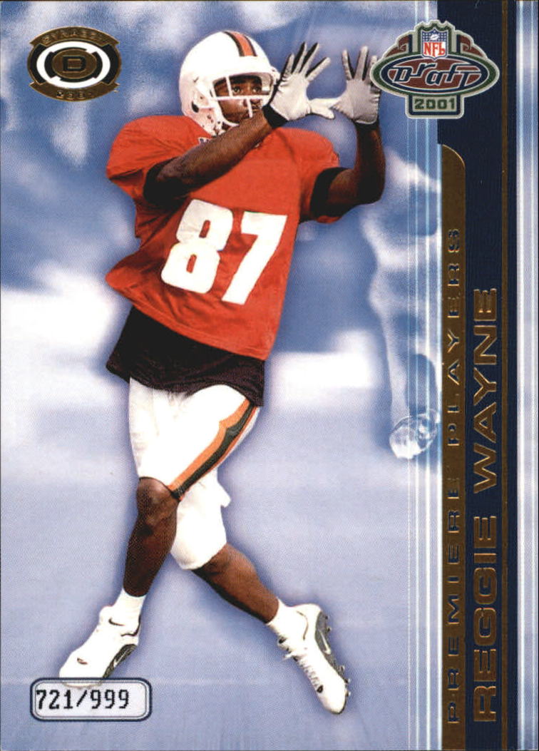 2001 Pacific Dynagon Premiere Players #19 Reggie Wayne