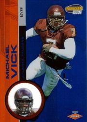 2001 Pacific Invincible Blue #254 Michael Vick