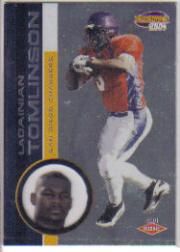 2001 Pacific Invincible Retail #290 LaDainian Tomlinson RC