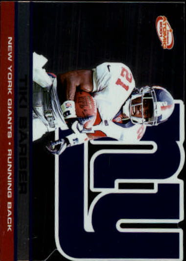 2001 Pacific Prism Atomic #92 Tiki Barber