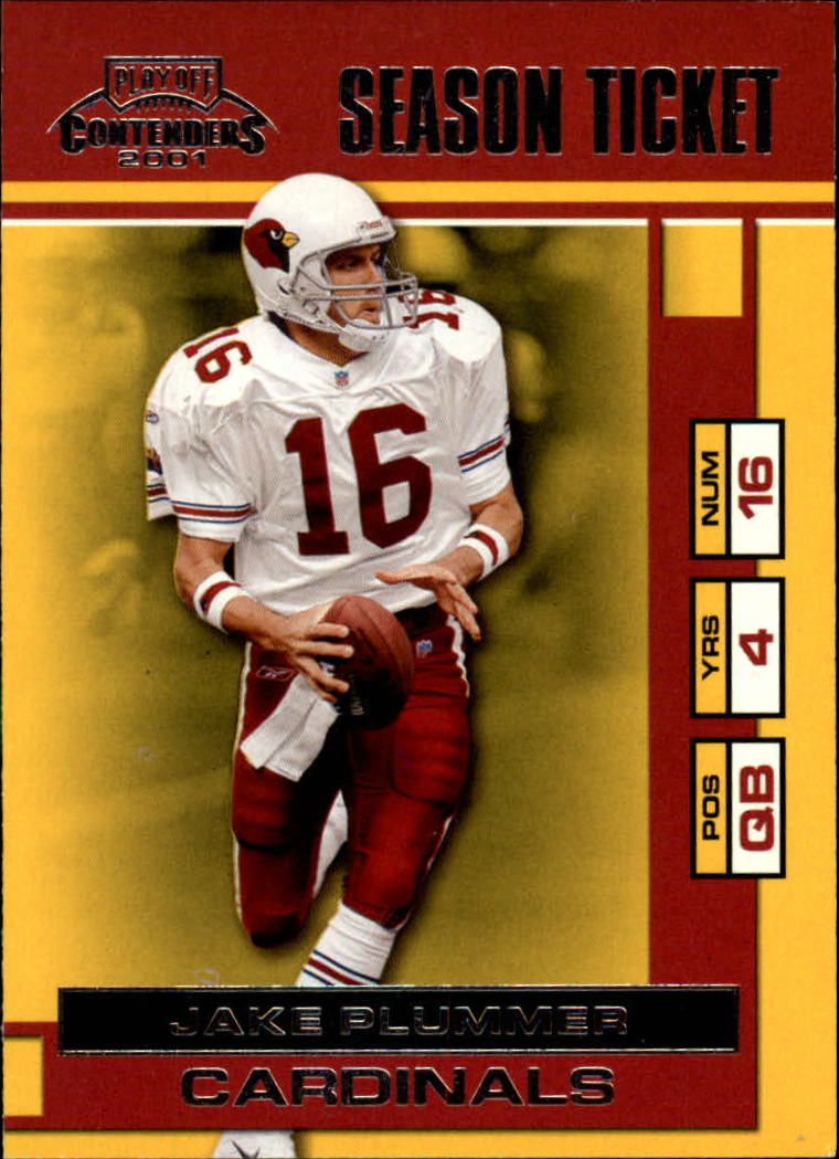 2001 Playoff Contenders #2 Jake Plummer