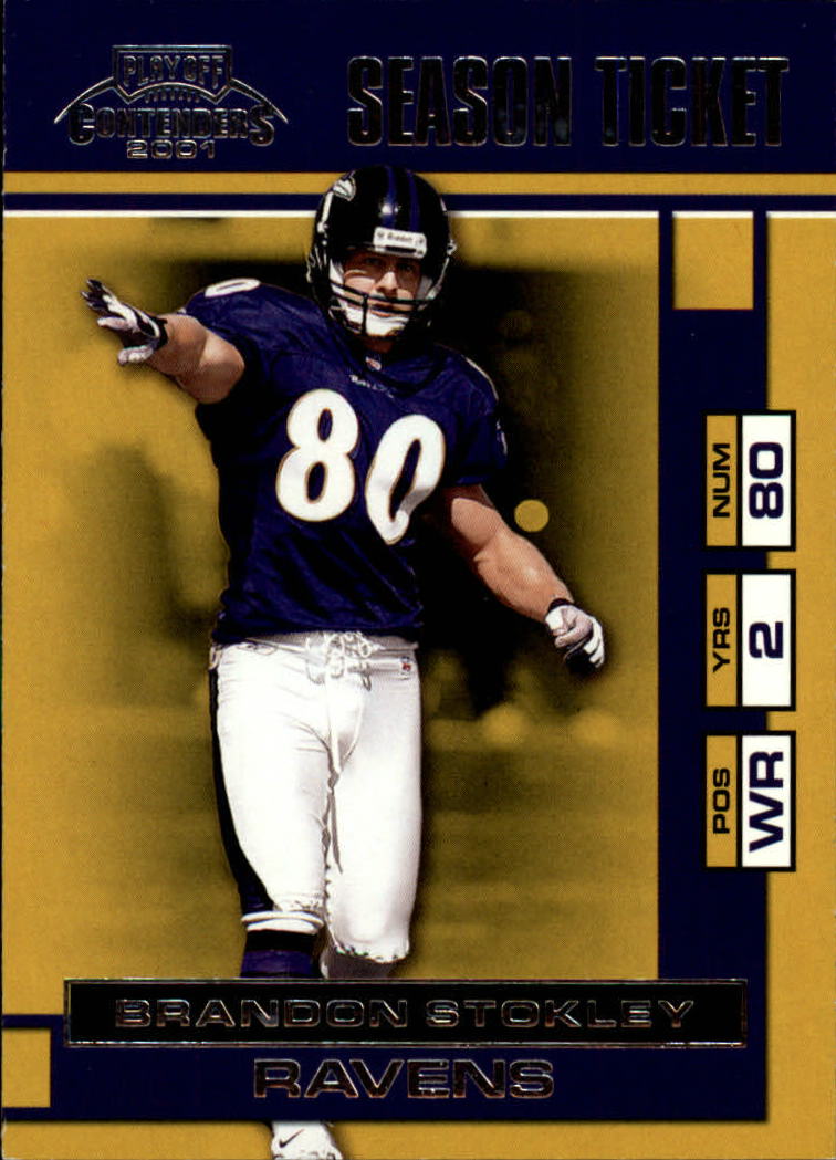 2001 Playoff Contenders #6 Brandon Stokley