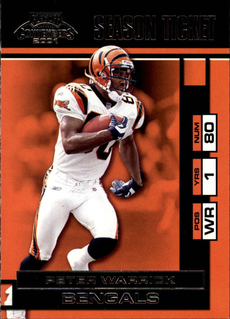 2001 Playoff Contenders #15 Peter Warrick