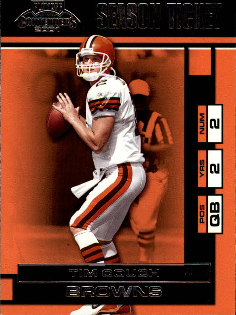 2001 Playoff Contenders #17 Tim Couch
