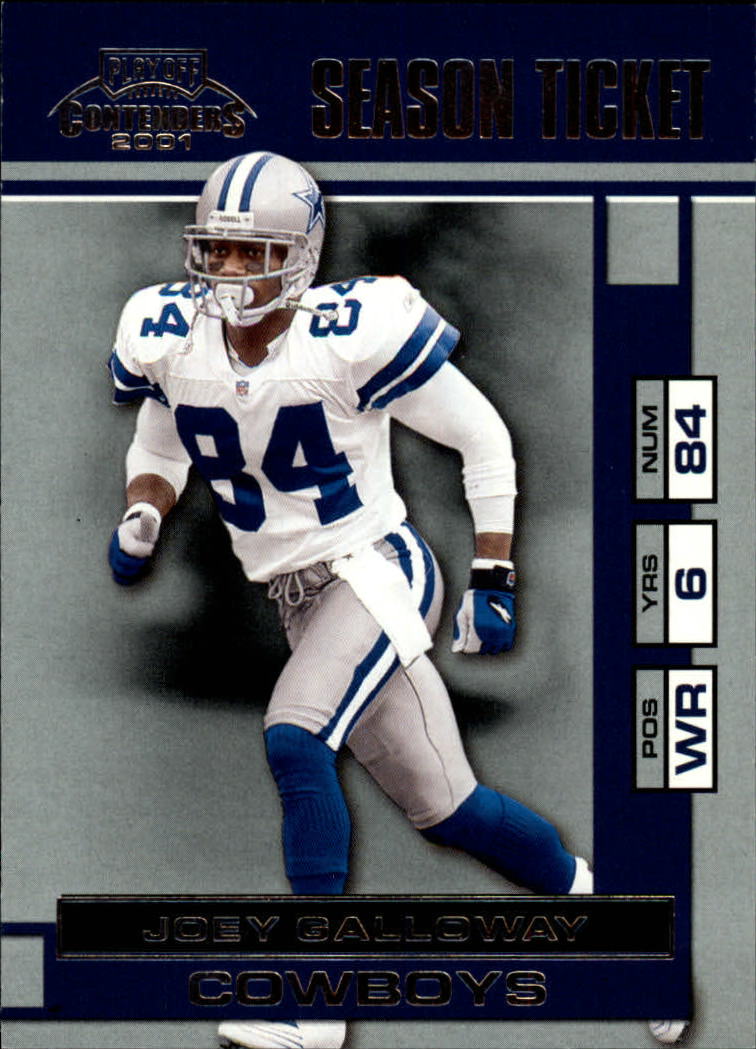2001 Playoff Contenders #21 Joey Galloway