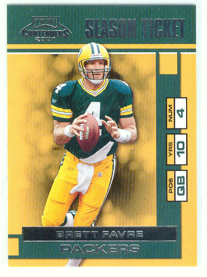 2001 Playoff Contenders #31 Brett Favre