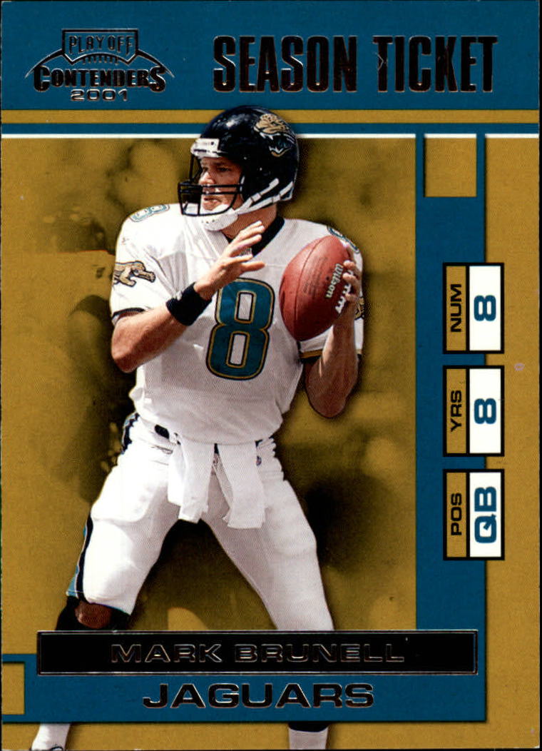 2001 Playoff Contenders #38 Mark Brunell