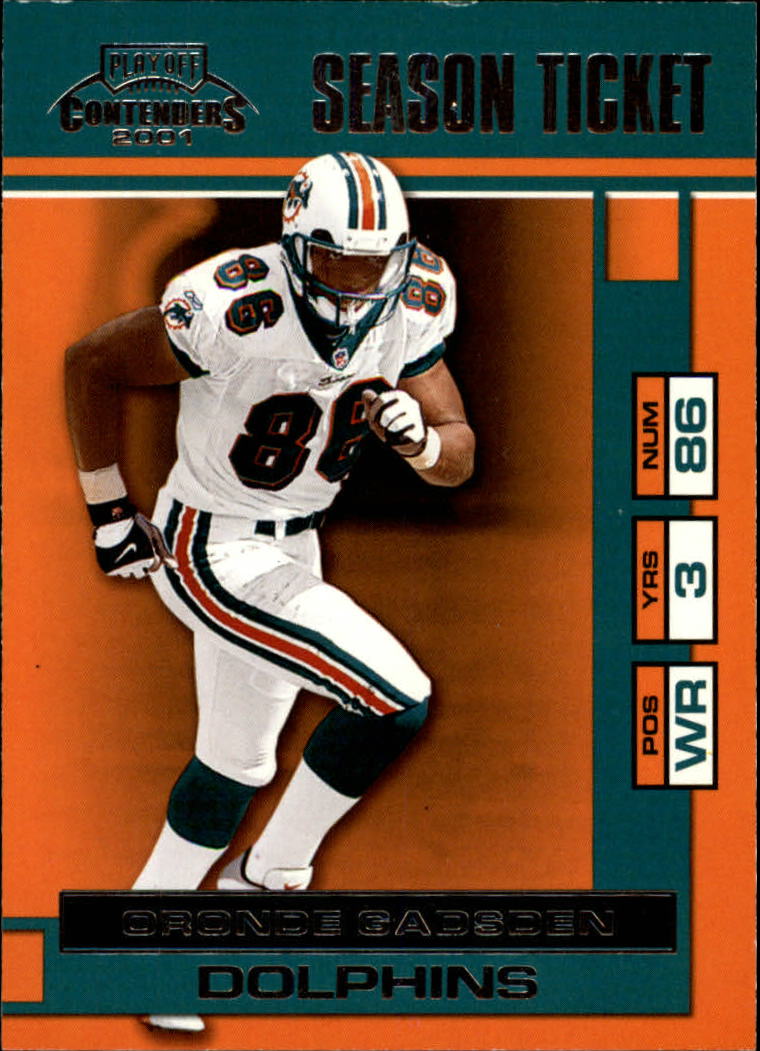2001 Playoff Contenders #49 Oronde Gadsden