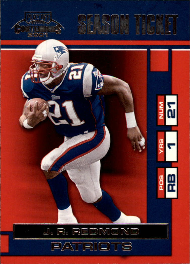 2001 Playoff Contenders #54 J.R. Redmond