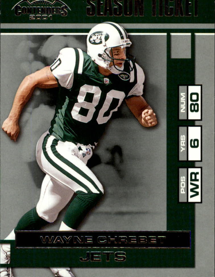 2001 Playoff Contenders #65 Wayne Chrebet