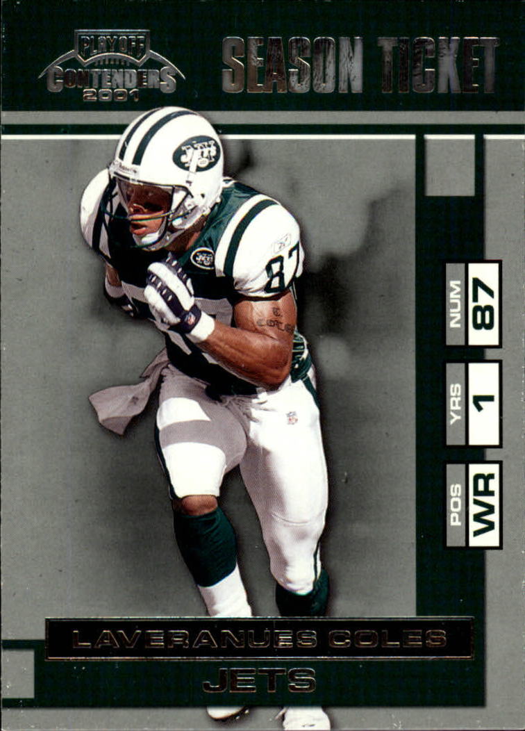 2001 Playoff Contenders #66 Laveranues Coles
