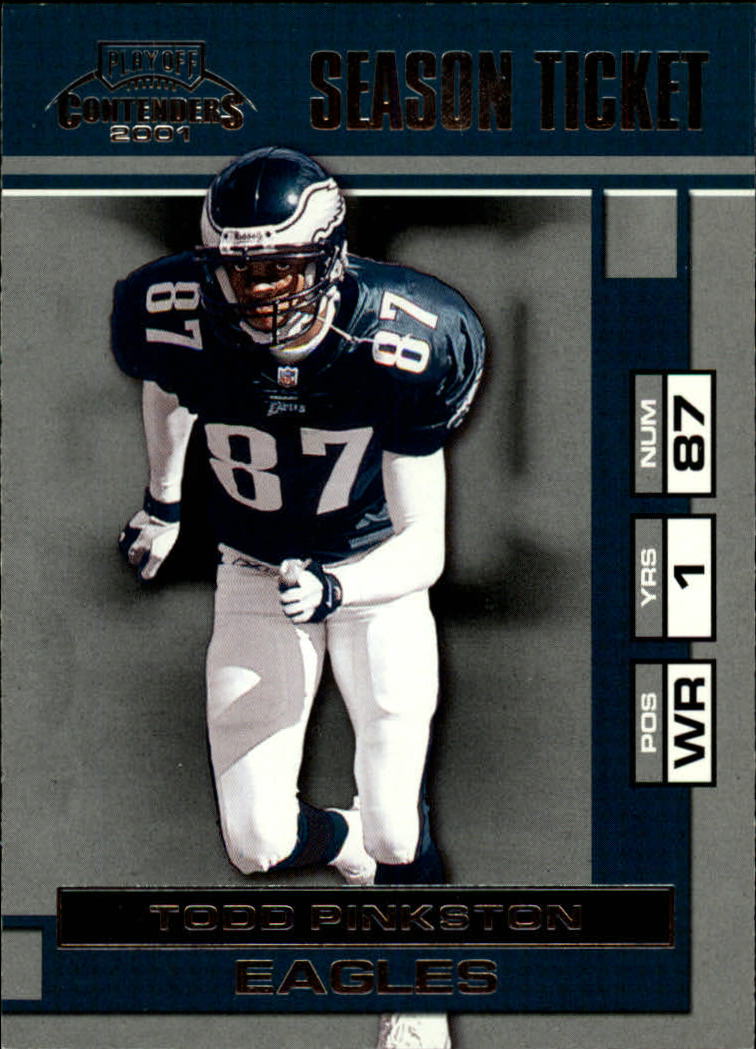 2001 Playoff Contenders #73 Todd Pinkston