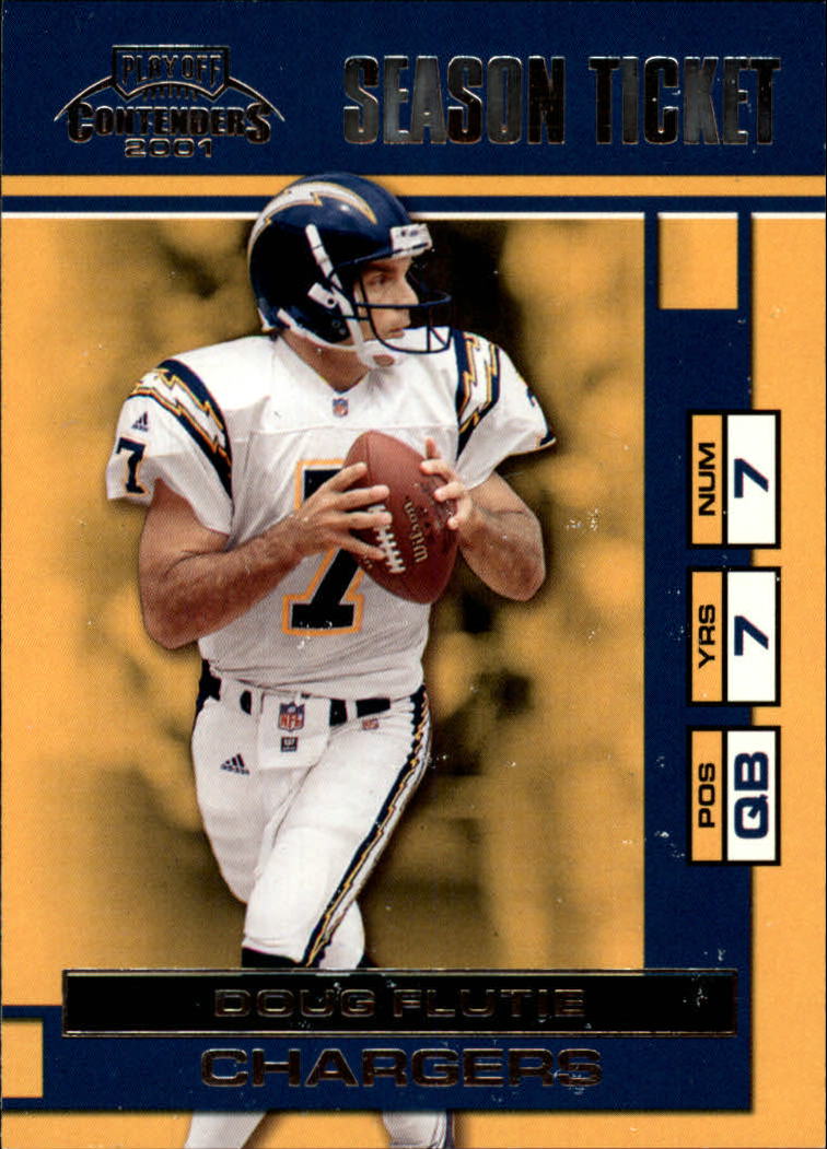 2001 Playoff Contenders #77 Doug Flutie