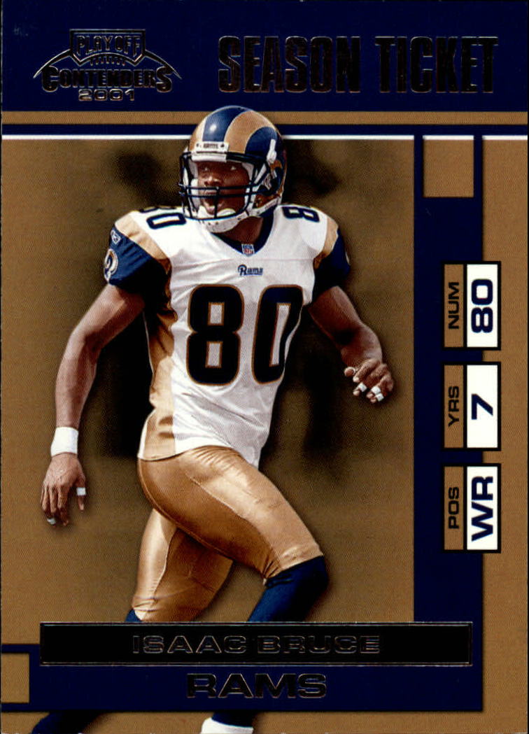 2001 Playoff Contenders #88 Isaac Bruce