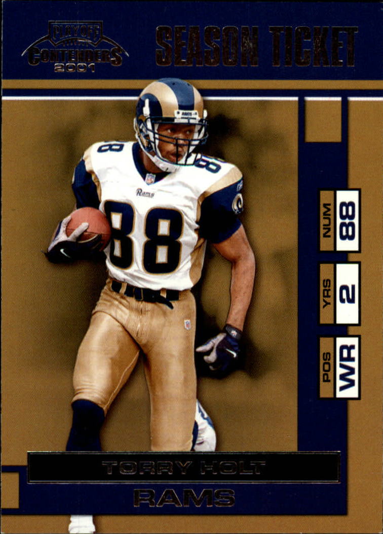 2001 Playoff Contenders #89 Torry Holt
