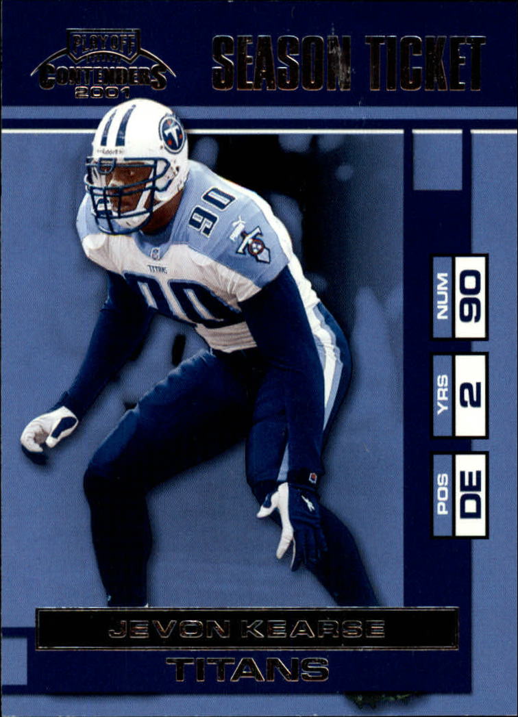 2001 Playoff Contenders #97 Jevon Kearse