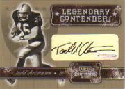 2001 Playoff Contenders Legendary Contenders Autographs #58 Todd Christensen