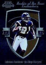 2001 Playoff Contenders ROY Contenders #12 LaDainian Tomlinson