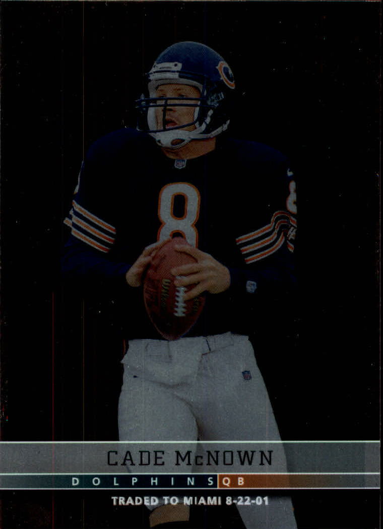 2001 Playoff Honors #70 Cade McNown