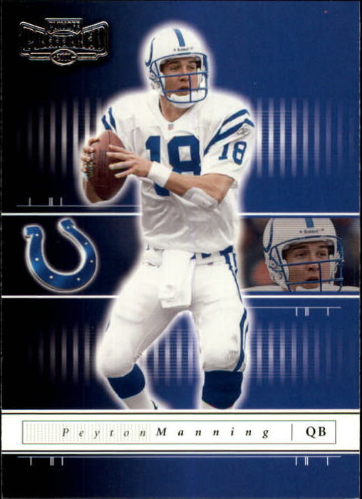 2001 Playoff Preferred #15 Peyton Manning