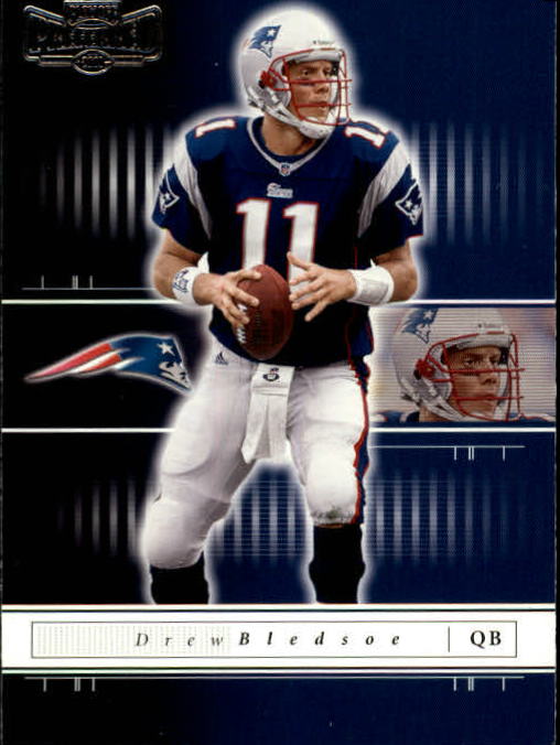 2001 Playoff Preferred #30 Drew Bledsoe