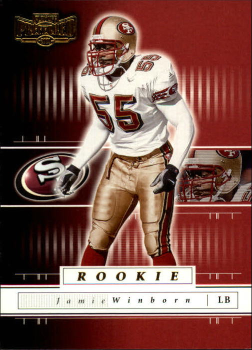 2001 Playoff Preferred #185 Jamie Winborn RC