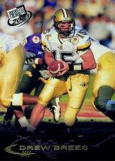 2001 Press Pass Gold Zone #2 Drew Brees