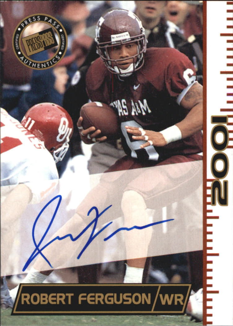 2001 Press Pass Autographs #11 Robert Ferguson