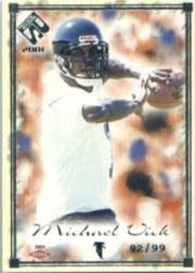 2001 Private Stock Silver Framed #105 Michael Vick
