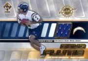 2001 Private Stock Game Worn Gear #125 Doug Flutie