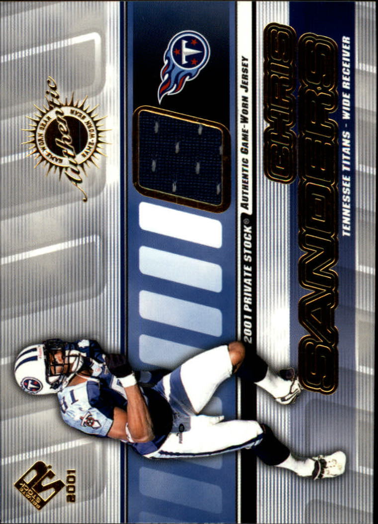 2001 Private Stock Game Worn Gear #137 Chris Sanders