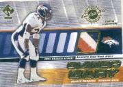 2001 Private Stock Game Worn Gear Patch #49 Olandis Gary/225