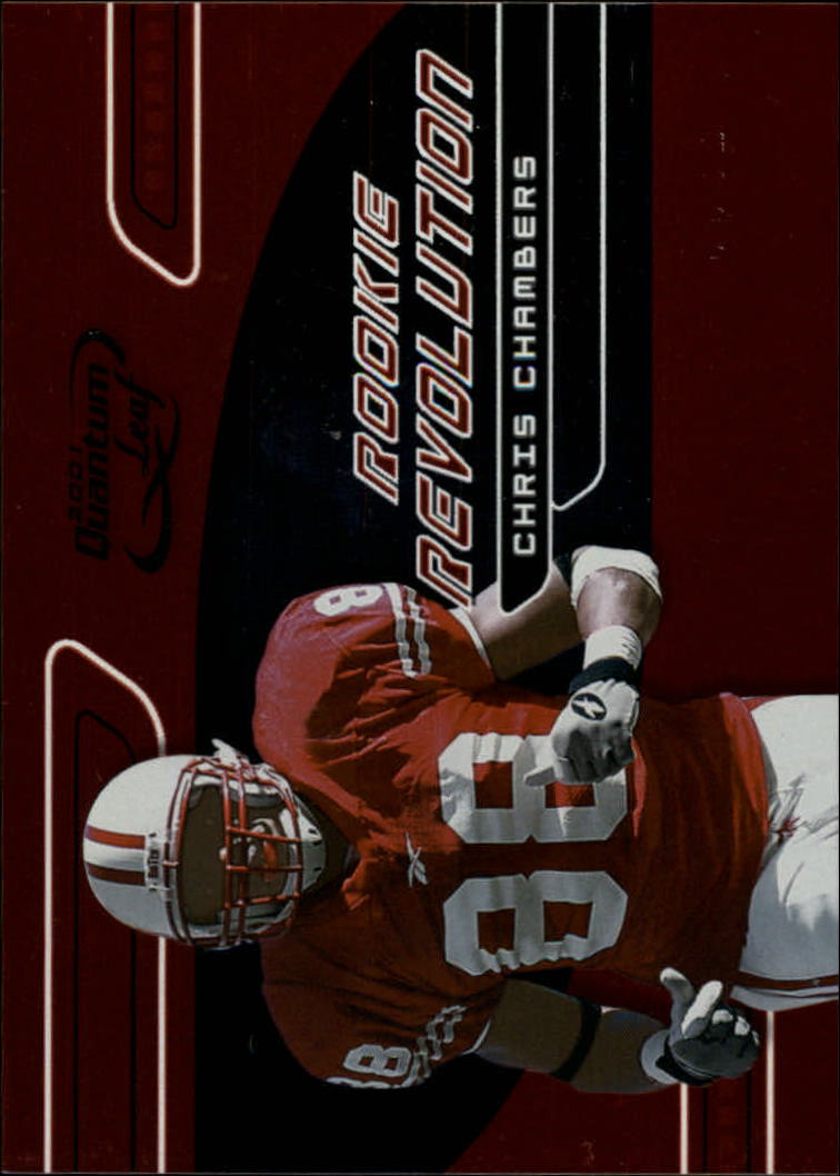 2001 Quantum Leaf Rookie Revolution #RR19 Chris Chambers