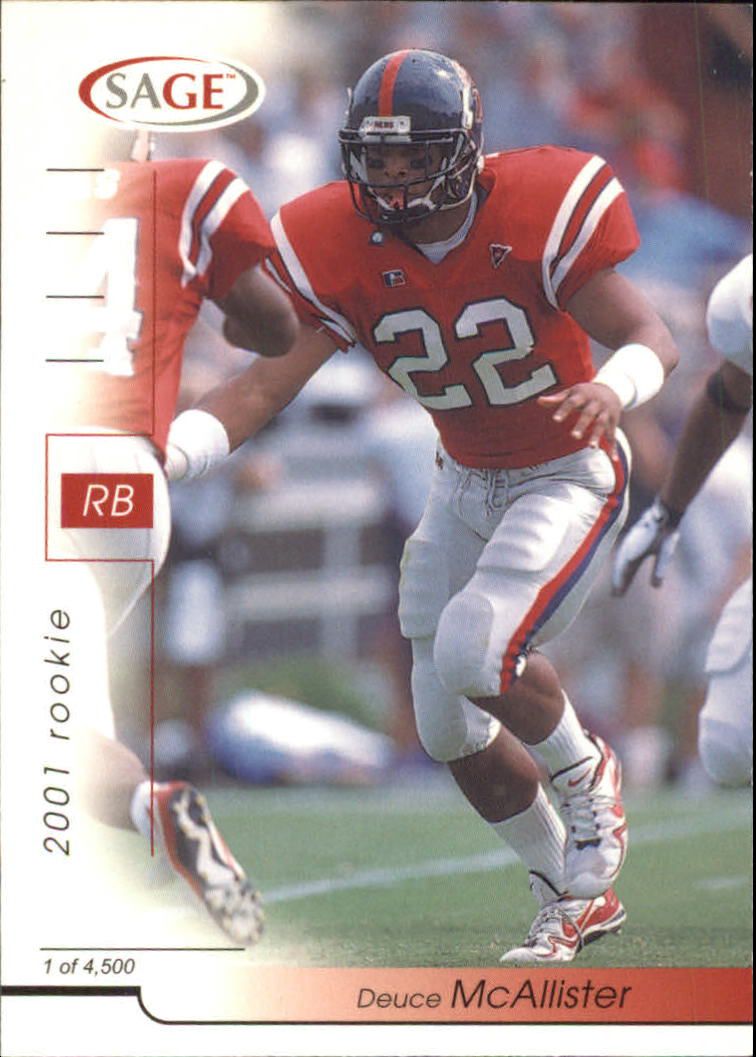 2001 SAGE #30 Deuce McAllister