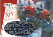 2001 SAGE Autographs Red #A26 James Jackson