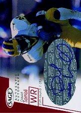 2001 SAGE Autographs Red #A43 David Terrell/649