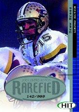 2001 SAGE HIT Rarefied Silver #R8 Drew Brees