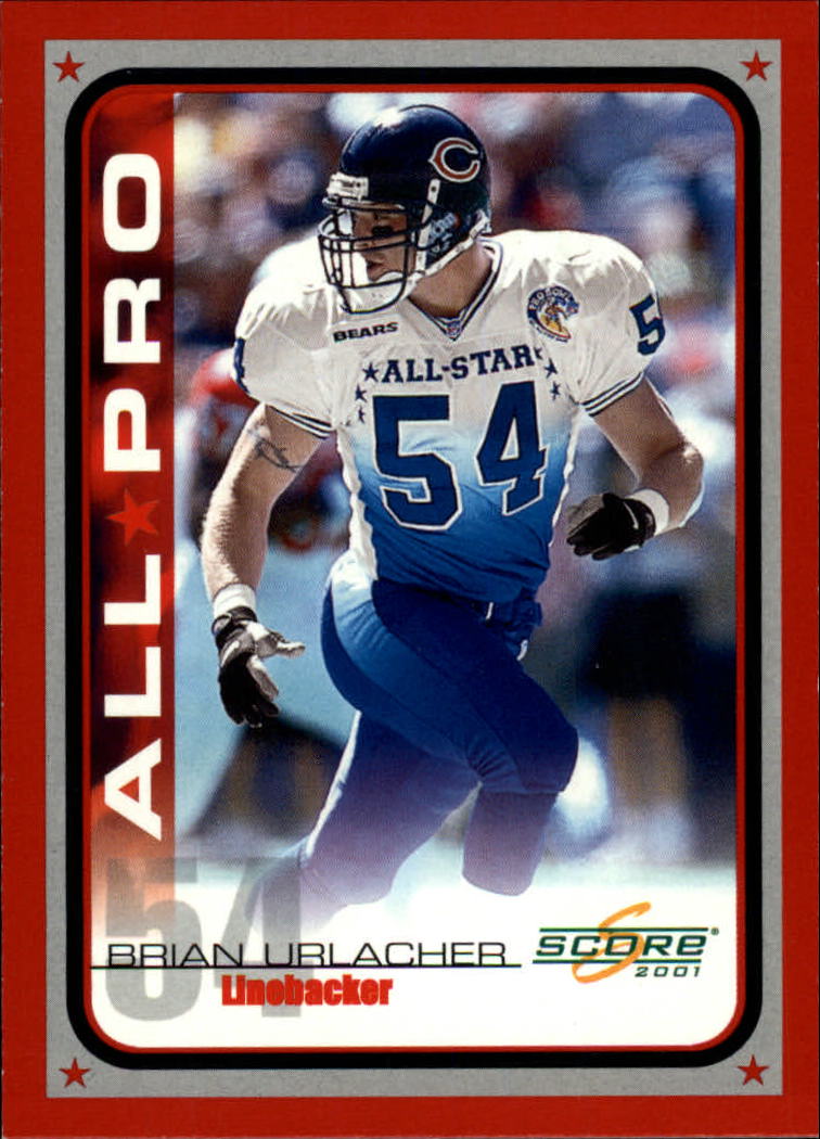 2001 Score #239 Brian Urlacher AP