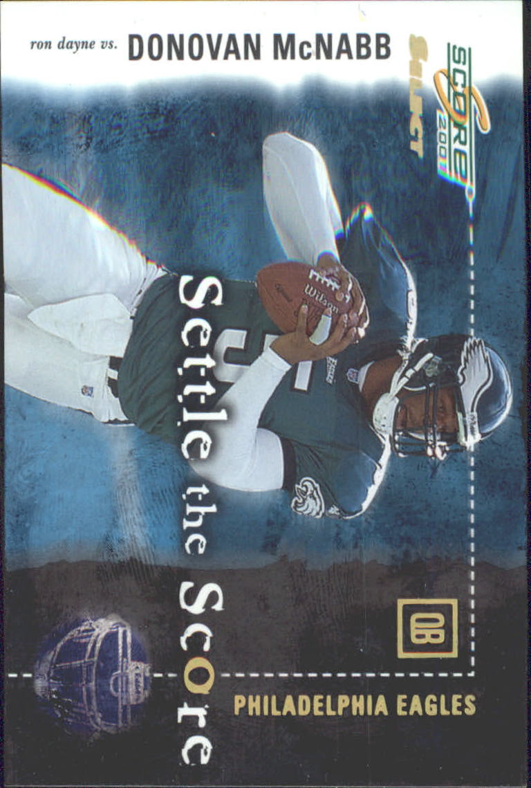 2001 Select Settle the Score #SS12 Donovan McNabb/Ron Dayne