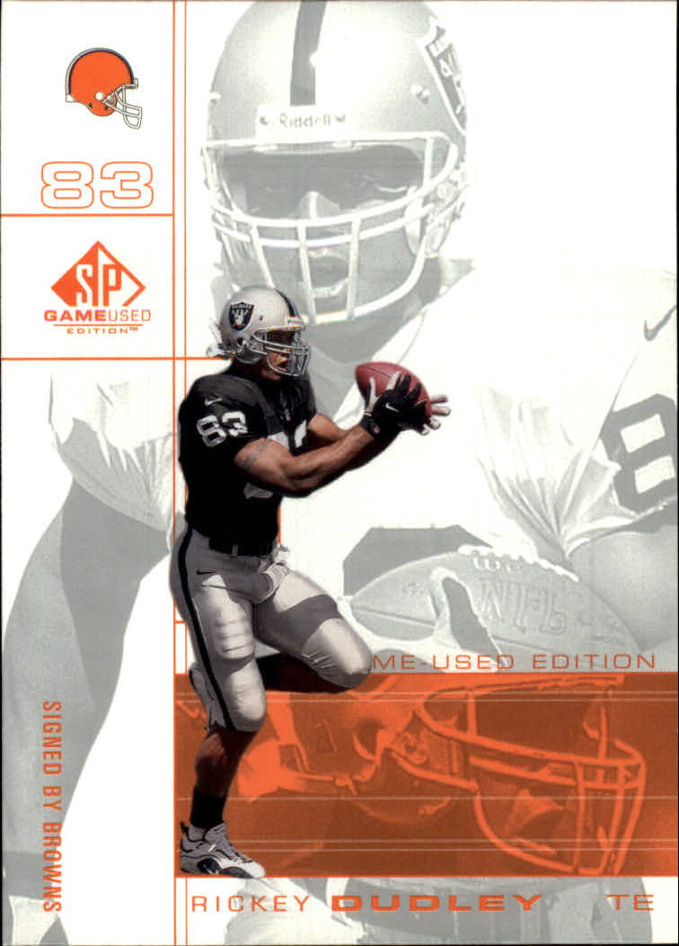 2001 SP Game Used Edition #23 Rickey Dudley